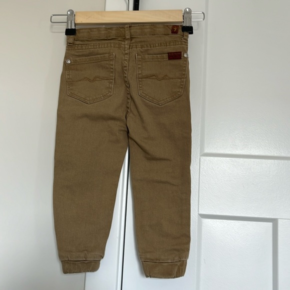 Boy’s Tan Jeans Pants Size 2T - Picture 3 of 7